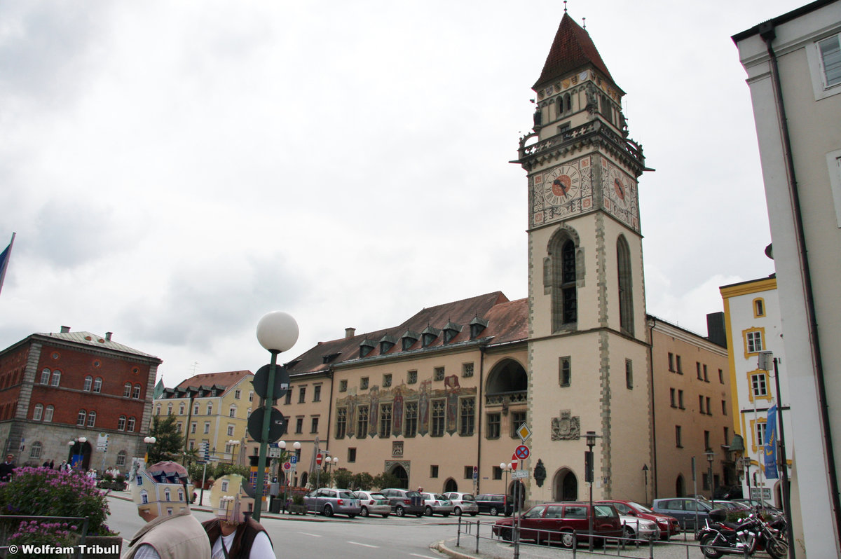Altes Rathaus Passau aufgenommen am 12. Juni 2011