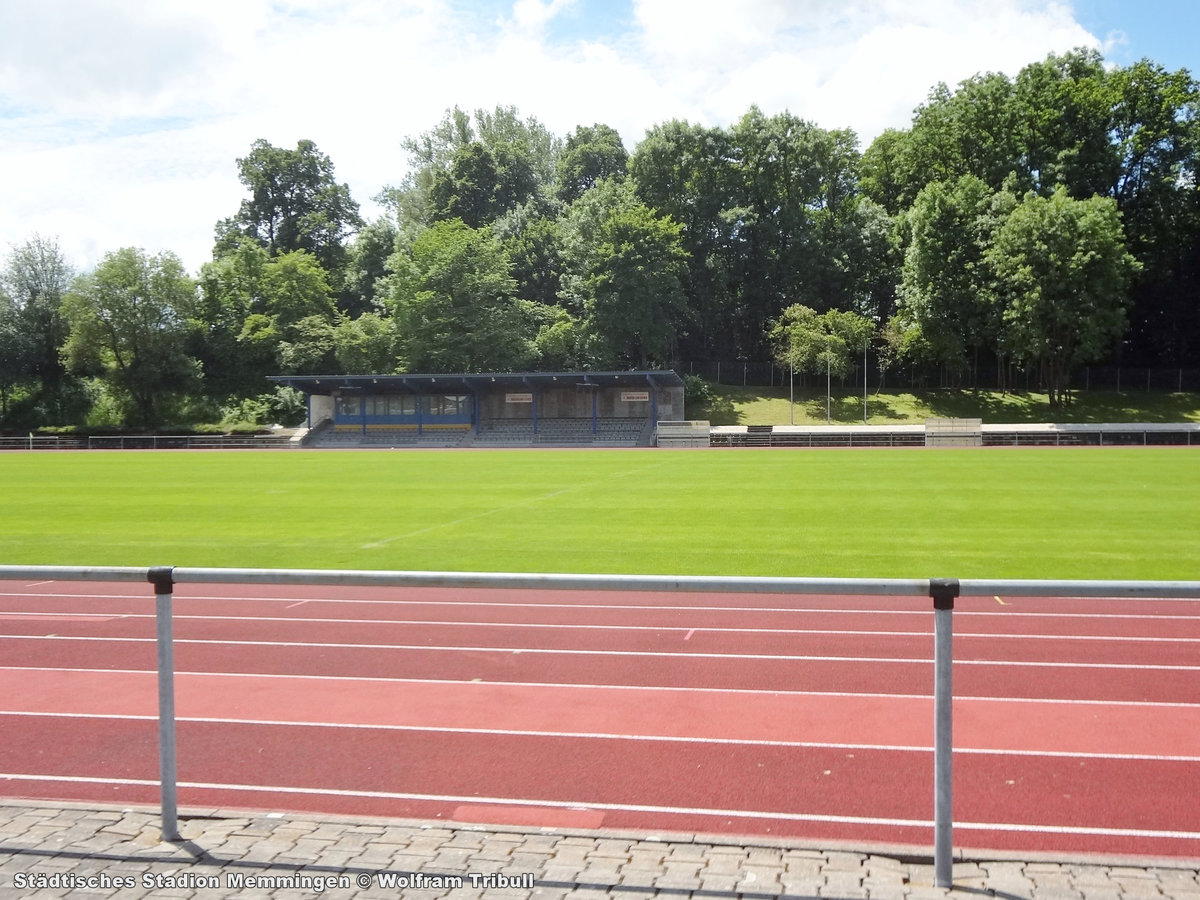 BBZ Stadion an der Bodenseestrae Memmingen aufgenommen am 10. Juni 2017