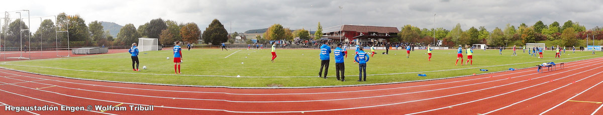 Hegau-Stadion Engen aufgenommen am 09.Oktober 2016