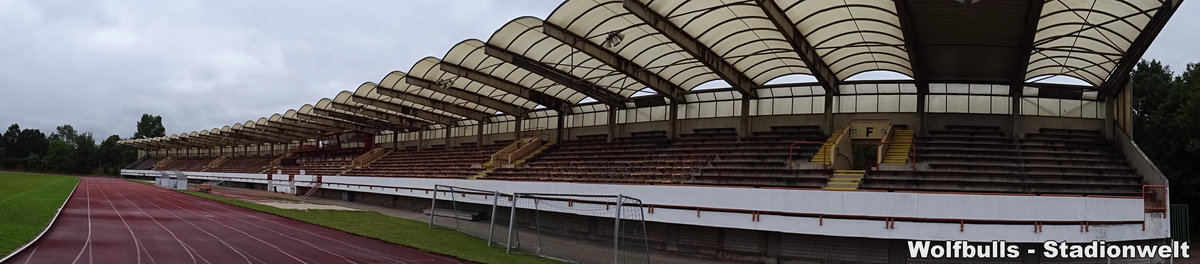 Nordseestadion Bremerhaven aufgenommen am 14. Juli 2019