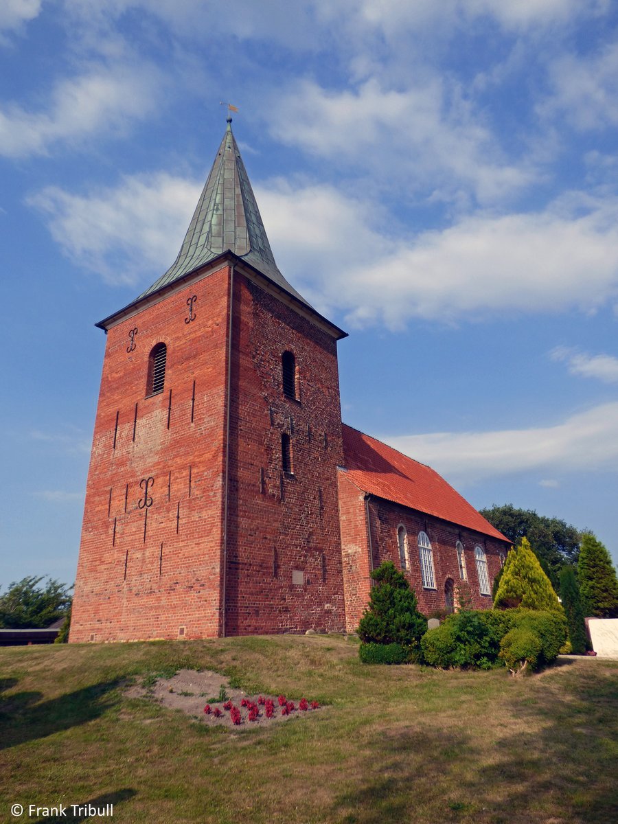 St. Katharinen Kirche in Misselwarden aufgenommen am 17.07.2018