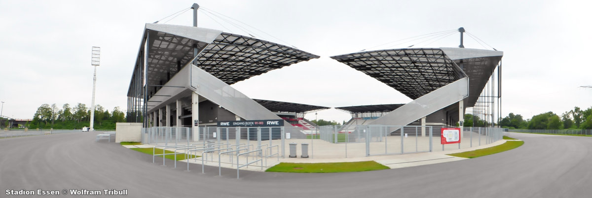 Stadion Essen aufgenommen am 02. Mai 2014