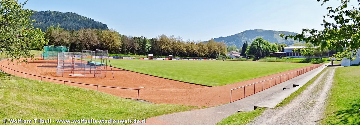 Stadion Haslach aufgenommen am 01. Mai 2019