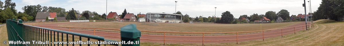 Stadion Wittmund aufgenommen am 31. Juli 2018