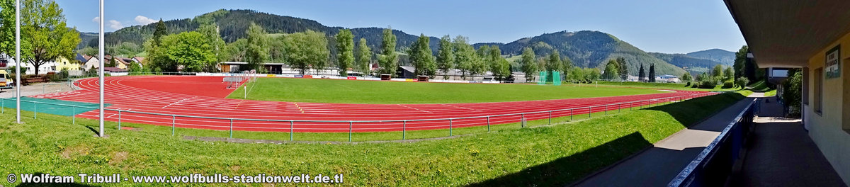 Waldstadion Hausach aufgenommen am 01. Mai 2019