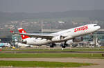 HB-JHM - SWISS - Airbus A330-343 - Flughafen Zürich - 31.