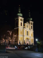 St. Johann-Kirche in Donaueschingen aufgenommen am 27.11.2020