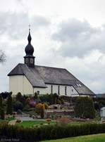 St. Fridolin-Kirche in Häusern aufgenommen am 16.04.2017
