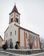 Kirche Peter und Paul in Heudorf aufgenommen am 21.01.2017