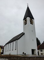 St. Leodegar Kirche in Rötenbach aufgenommen am 04.02.2017