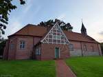 St. Dionysius-Kirche in Wischhafen Hamelwrden aufgenommen am 09.08.2017