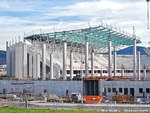 Baustelle Stadionneubau SC Freiburg aufgenommen am 16.
