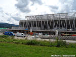 freiburg-neues-stadion/710647/baustelle-stadionneubau-sc-freiburg-aufgenommen-am Baustelle Stadionneubau SC Freiburg aufgenommen am 15. Juni 2020