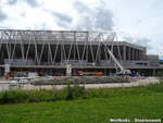 freiburg-neues-stadion/710649/baustelle-stadionneubau-sc-freiburg-aufgenommen-am Baustelle Stadionneubau SC Freiburg aufgenommen am 15. Juni 2020