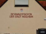 Eichwaldstadion Müllheim aufgenommen am 22. April 2019