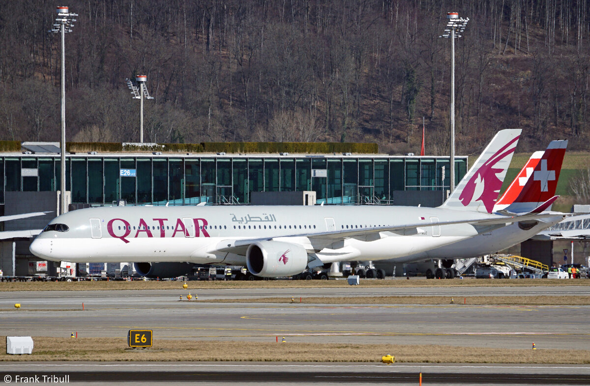 A7-ALC - QATAR AIRWAYS - Airbus A350-941 - Flughafen Zürich - 24. Februar 2019