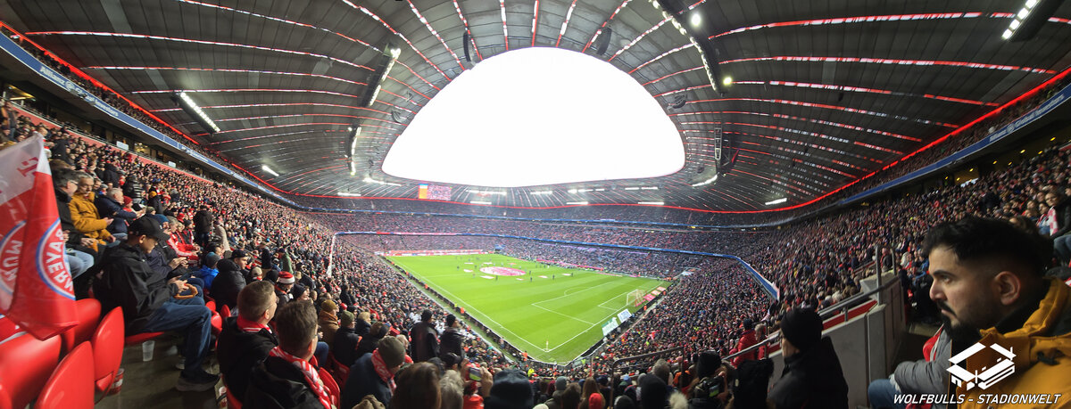 Allianz Arena München | 29.11.2025 | FC Bayern München - FC St. Pauli 3:1 | Zuschauer: 75.000