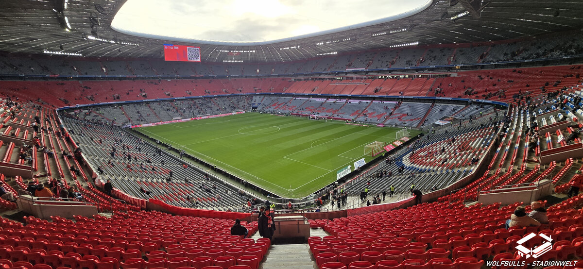 Allianz Arena München | 29.11.2025 | FC Bayern München - FC St. Pauli 3:1 | Zuschauer: 75.000