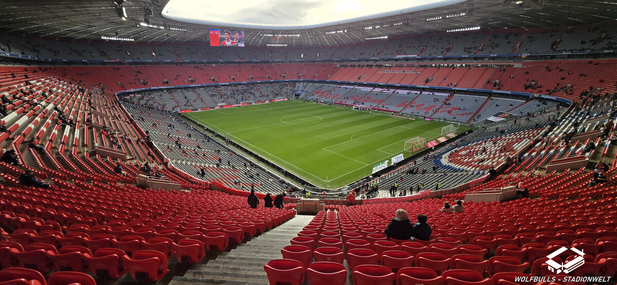 Allianz Arena München | 29.11.2025 | FC Bayern München - FC St. Pauli 3:1 | Zuschauer: 75.000