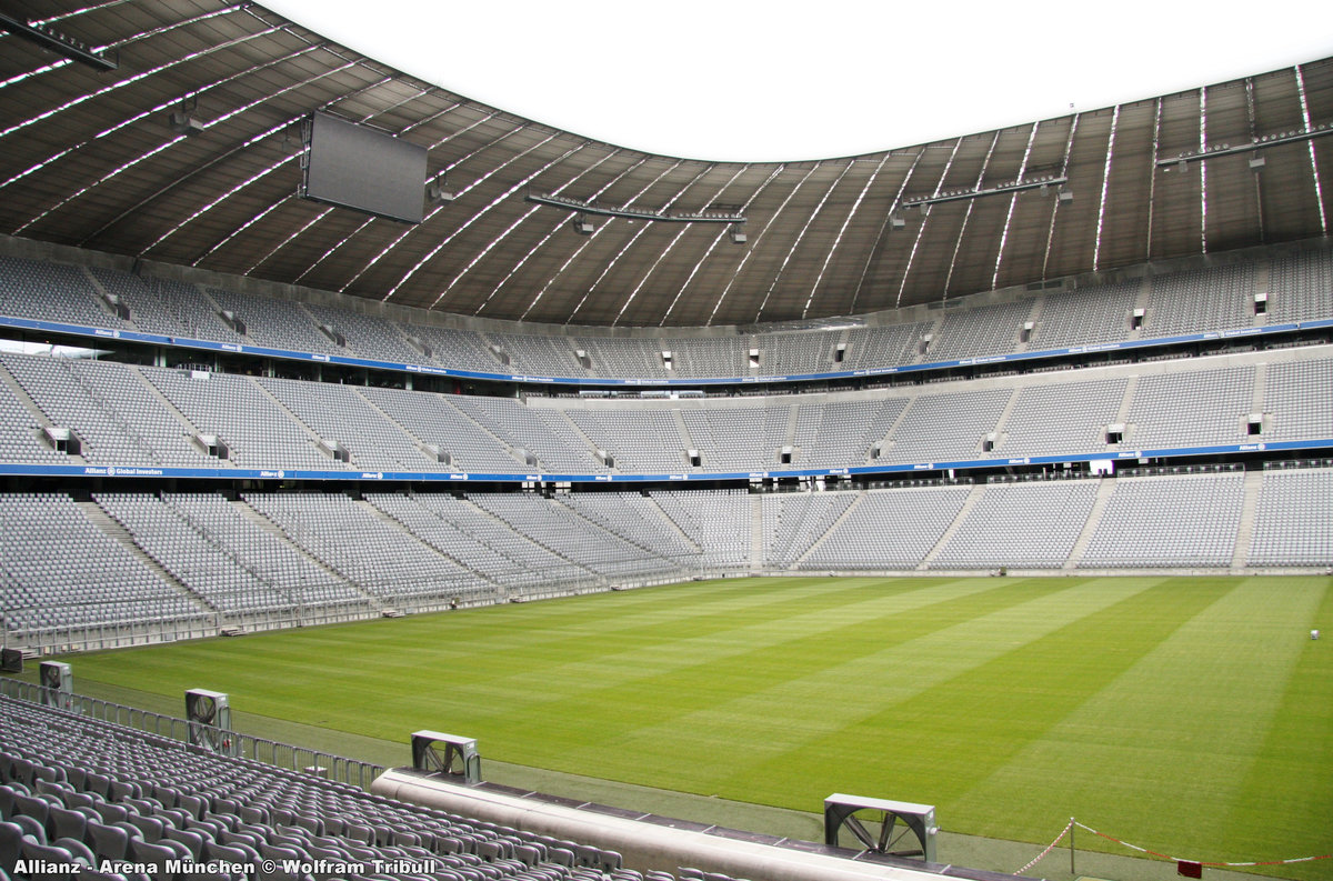 Allianz-Arena München aufgenommen am 24. Juni 2011