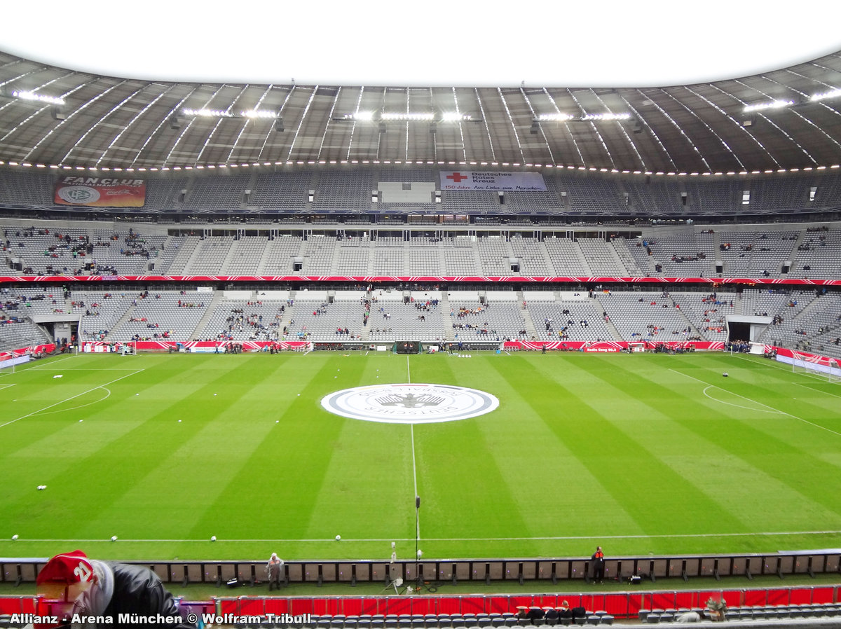 Allianz-Arena München aufgenommen am 29. Juni 2013