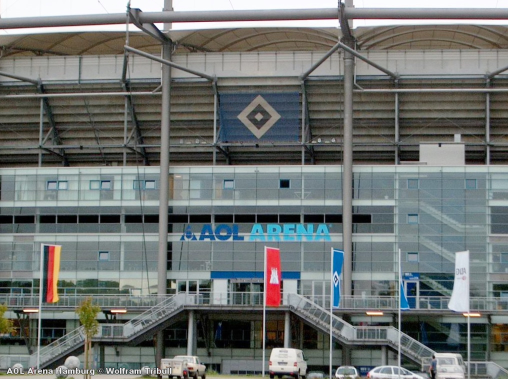 AOL-Arena Hamburg aufgenommen am 23. August 2004