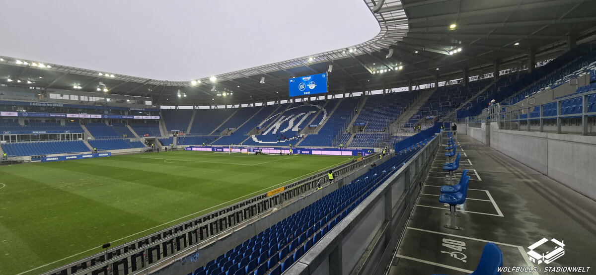 BBBank Wildpark Karlsruhe | 13.12.2025 | Karlsruher SC - SC Paderborn 07 0:4 | Zuschauer: 28.166