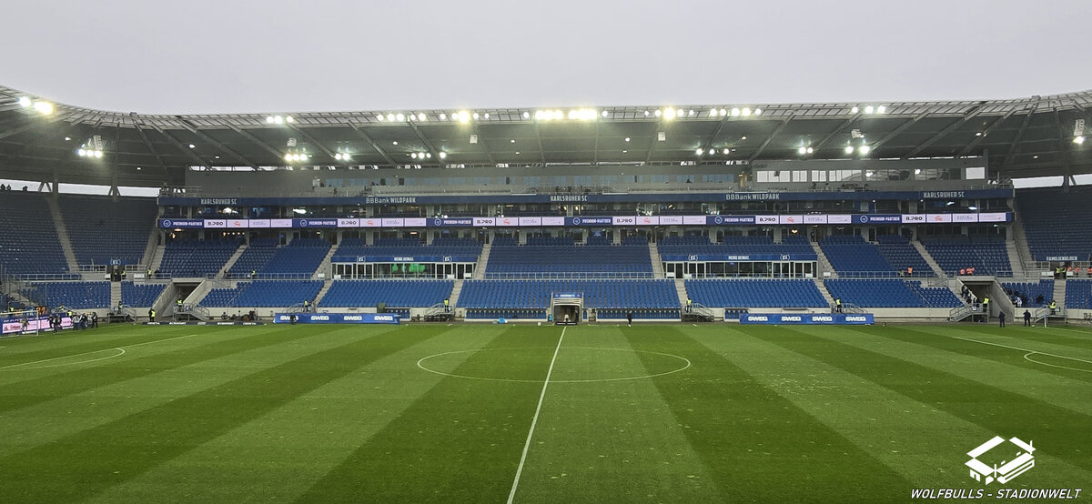 BBBank Wildpark Karlsruhe | 13.12.2025 | Karlsruher SC - SC Paderborn 07 0:4 | Zuschauer: 28.166