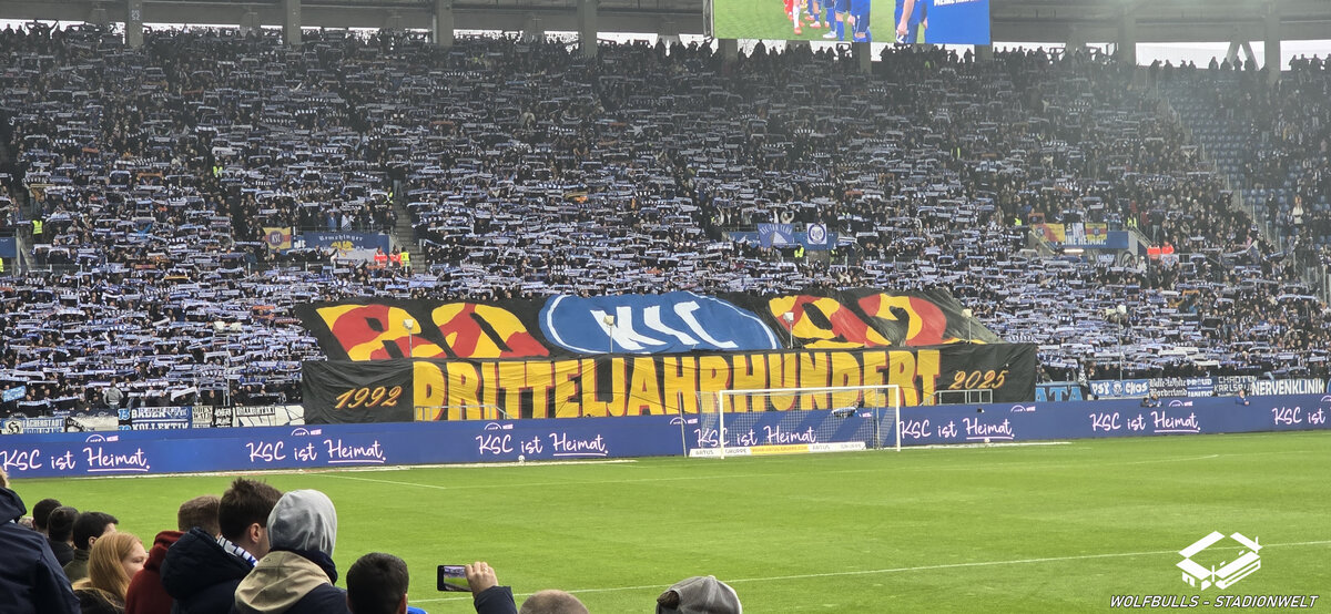 BBBank Wildpark Karlsruhe | 13.12.2025 | Karlsruher SC - SC Paderborn 07 0:4 | Zuschauer: 28.166