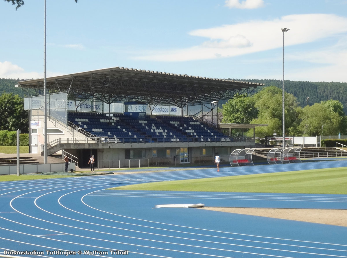 Donaustadion Tuttlingen aufgenommen am 10. Juni 2017