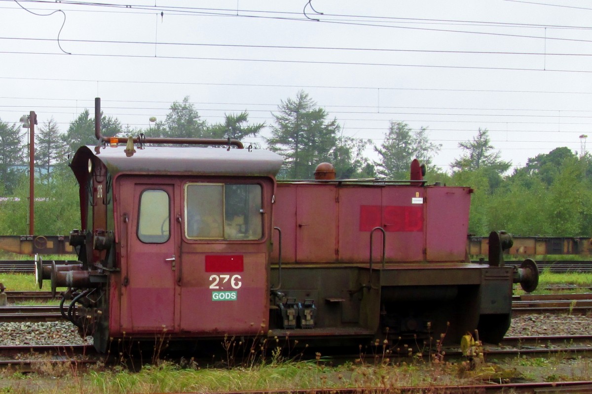 DSB K�F 276 steht am 24 September in Padborg.