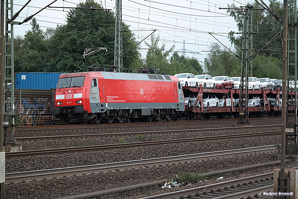 EG 3111 zog einen gemischten g�terzug am 20.09.13 durch hh-harburg