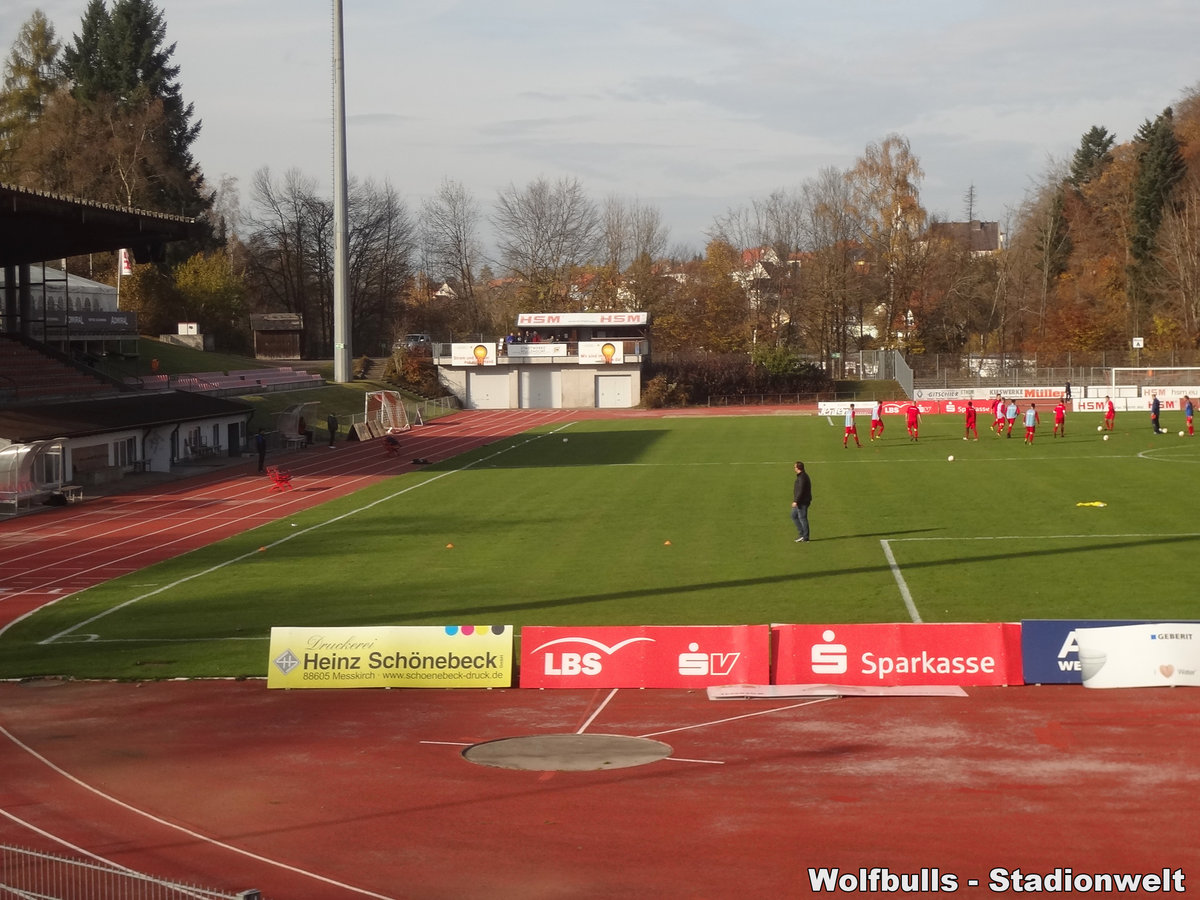 GEBERIT-Arena Pfullendorf aufgenommen am 04. November 2017