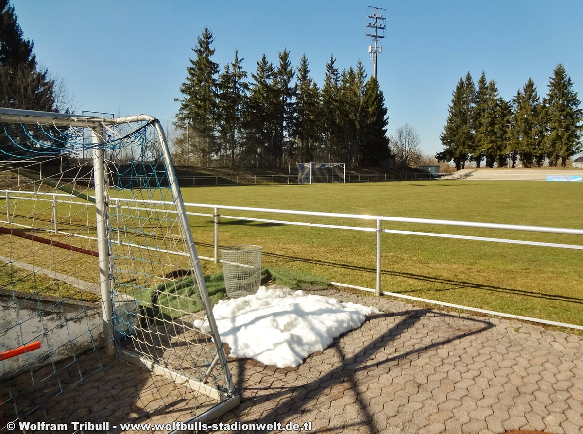 Gustav-Strohm-Stadion Schwenningen aufgenommen am 24. März 2018