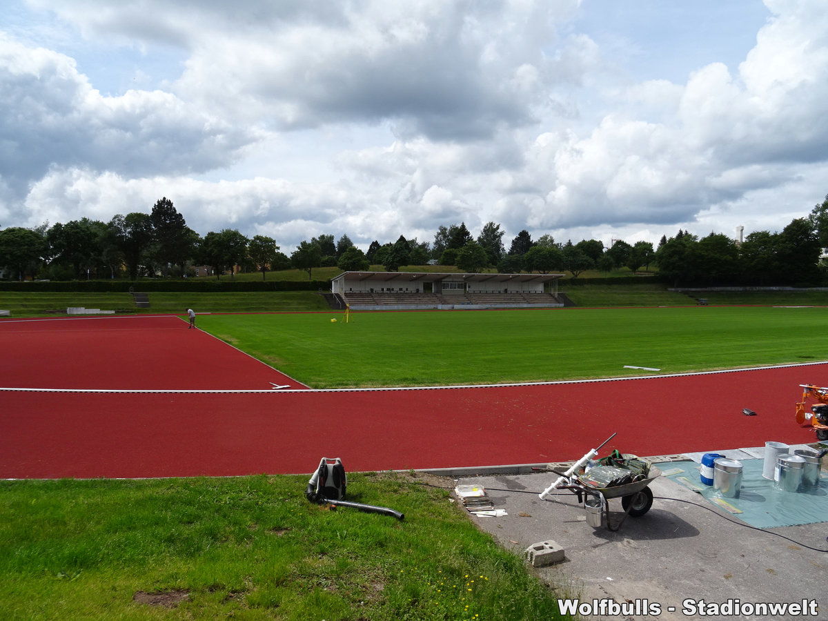 Hermann-Saam-Stadion Freudenstadt aufgenommen am 15. Juni 2020