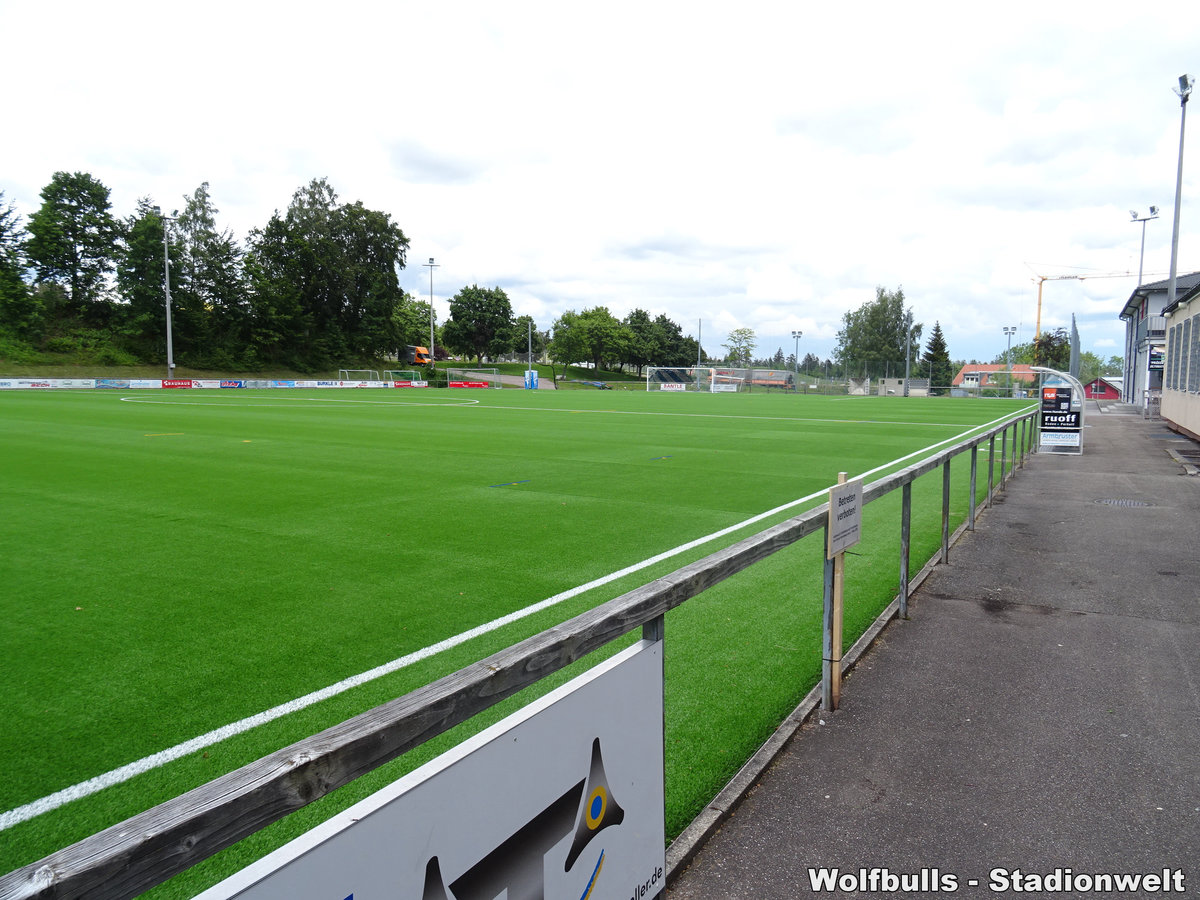 Hermann-Saam-Stadion Nebenplatz Freudenstadt aufgenommen am 15. Juni 2020