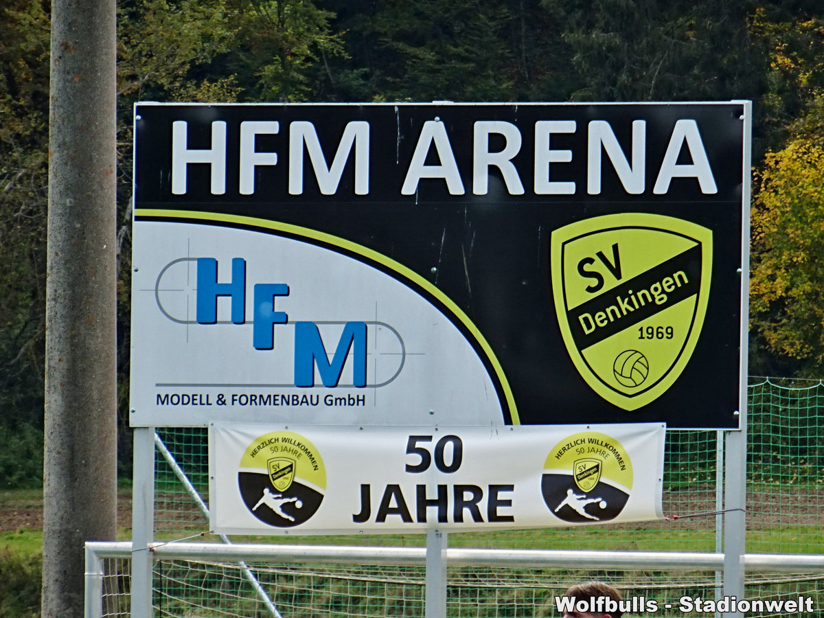 HFM-Arena Denkingen aufgenommen am 13. Oktober 2019