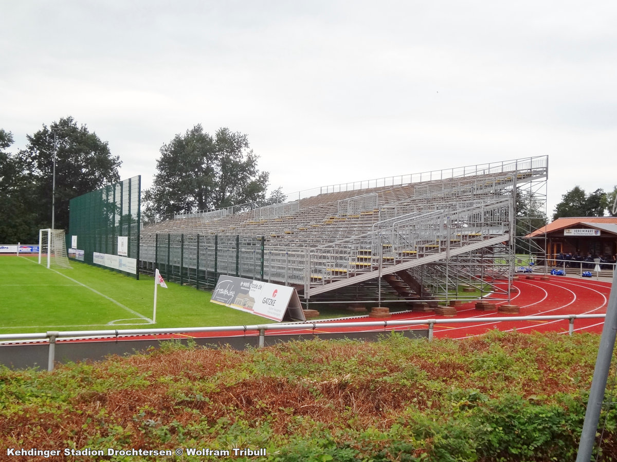 Kehdinger Stadion Drochtersen aufgenommen am 07.August 2016