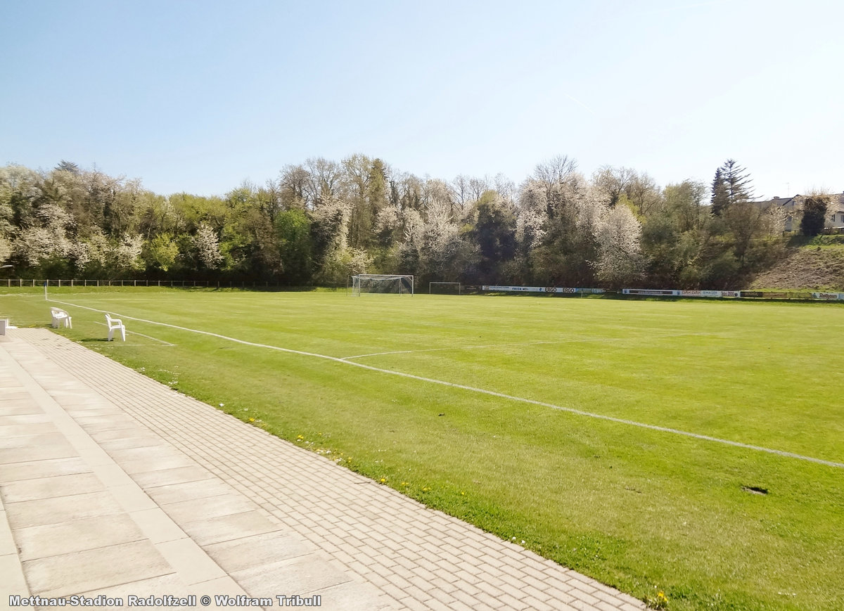 Mettnau-Stadion Radolfzell aufgenommen am 08. April 2017