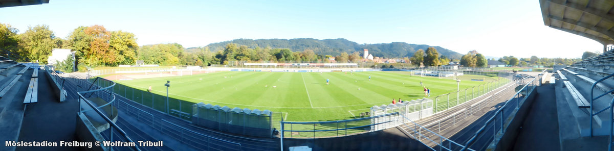 Möslestadion Freiburg aufgenommen am 19. Oktober 2010