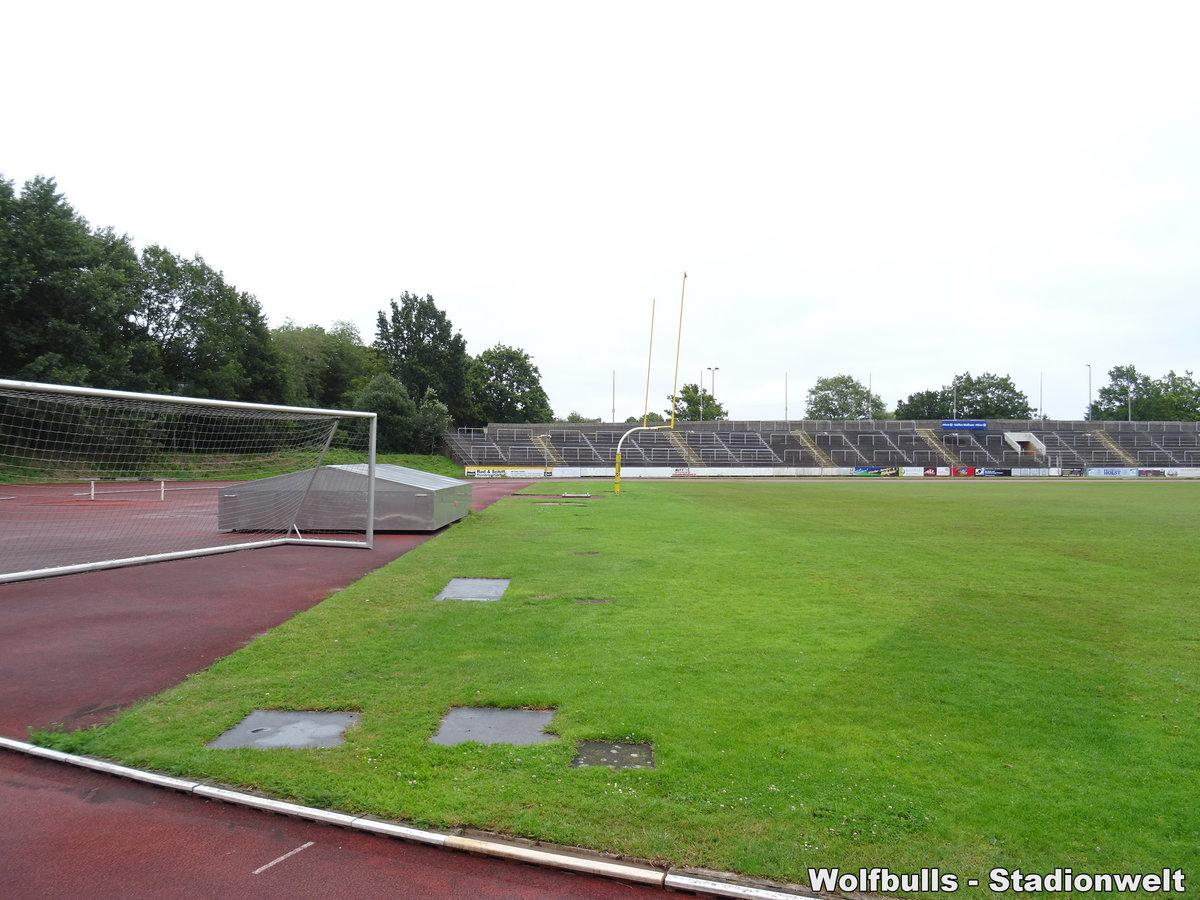 Nordseestadion Bremerhaven aufgenommen am 14. Juli 2019