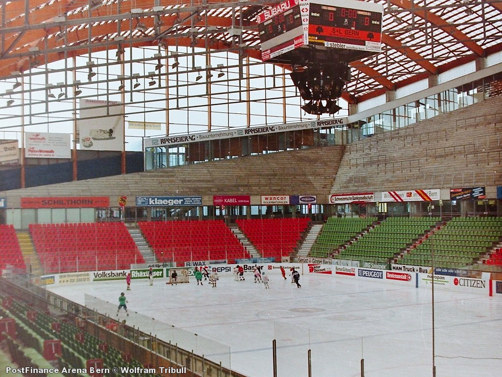 PostFinance Arena Bern aufgenommen 1993