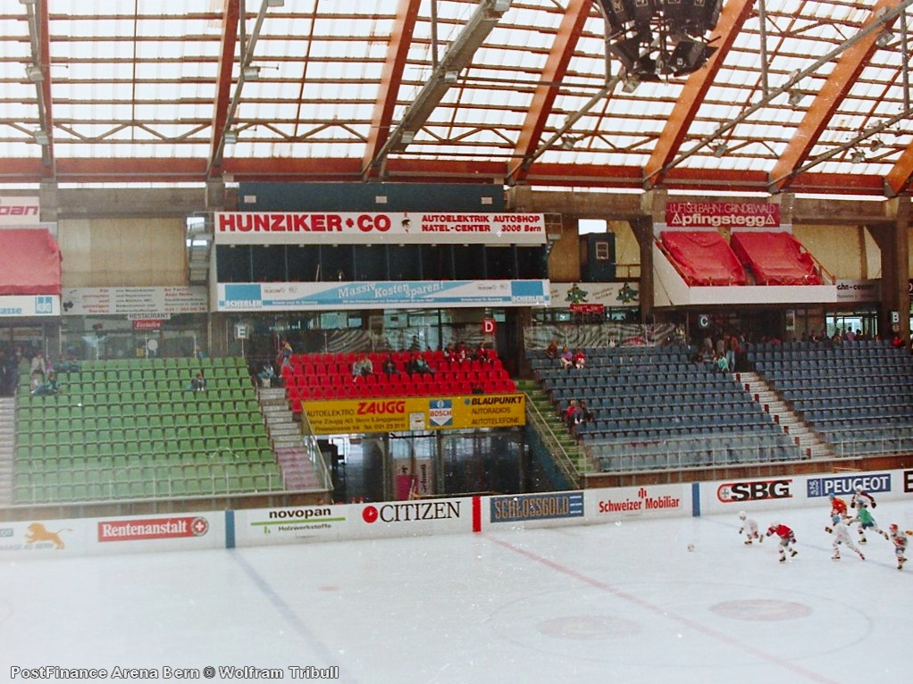 PostFinance Arena Bern aufgenommen 1993