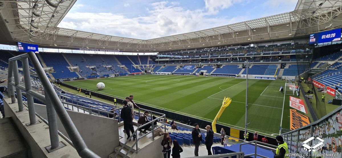 PreZero Arena Sinsheim | 28.02.2026 | TSG Hoffenheim - FC St. Pauli 0:1 | Zuschauer: 27.786