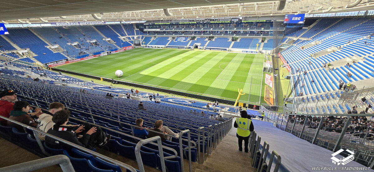 PreZero Arena Sinsheim | 28.02.2026 | TSG Hoffenheim - FC St. Pauli 0:1 | Zuschauer: 27.786