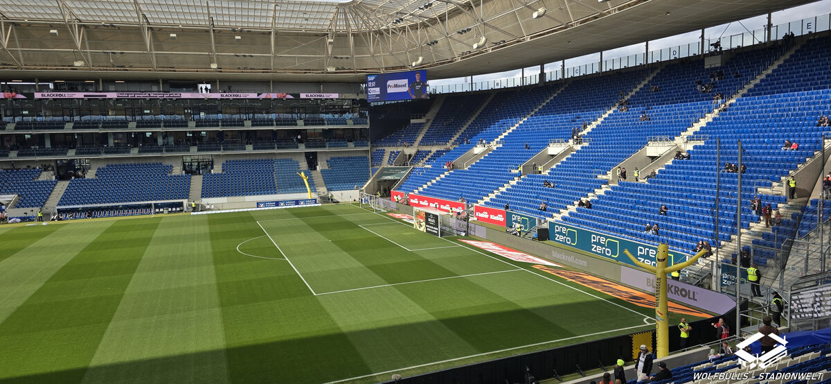PreZero Arena Sinsheim | 28.02.2026 | TSG Hoffenheim - FC St. Pauli 0:1 | Zuschauer: 27.786