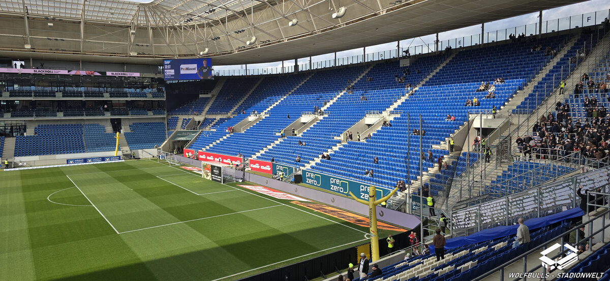 PreZero Arena Sinsheim | 28.02.2026 | TSG Hoffenheim - FC St. Pauli 0:1 | Zuschauer: 27.786