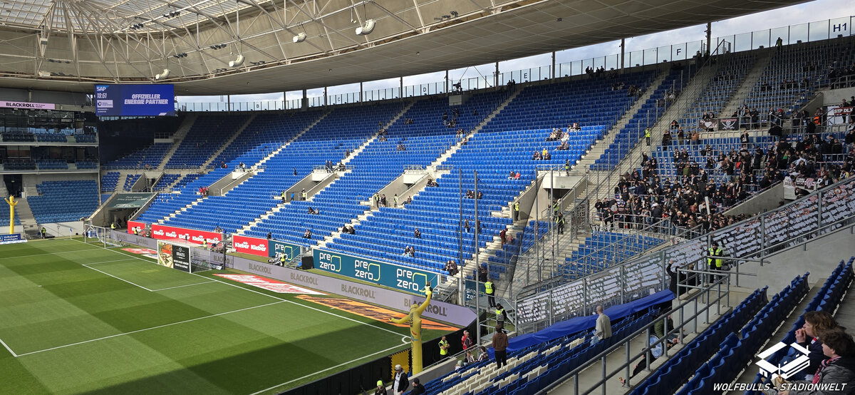 PreZero Arena Sinsheim | 28.02.2026 | TSG Hoffenheim - FC St. Pauli 0:1 | Zuschauer: 27.786