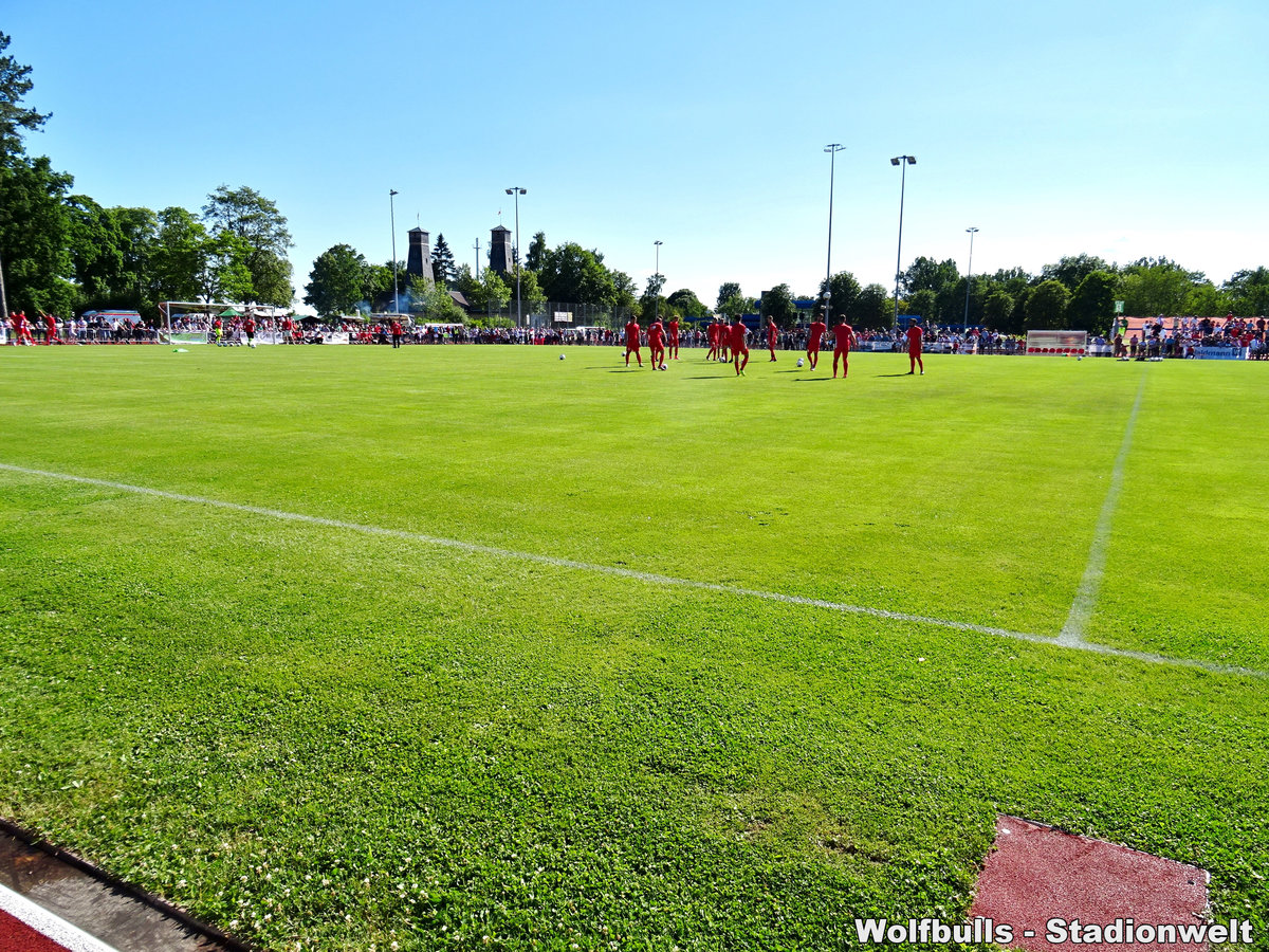 Salinenstadion Bad Dürrheim aufgenommen am 10. Juli 2019