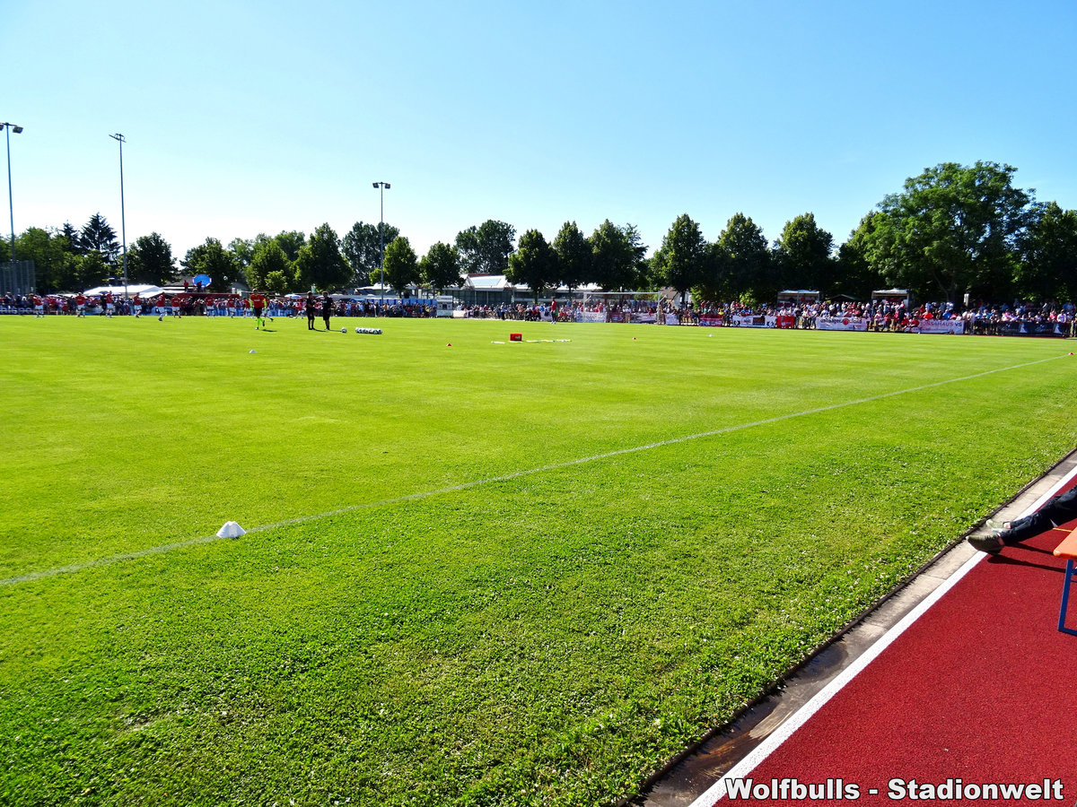 Salinenstadion Bad Dürrheim aufgenommen am 10. Juli 2019